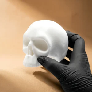 Tattooable Mini Silicone Skull