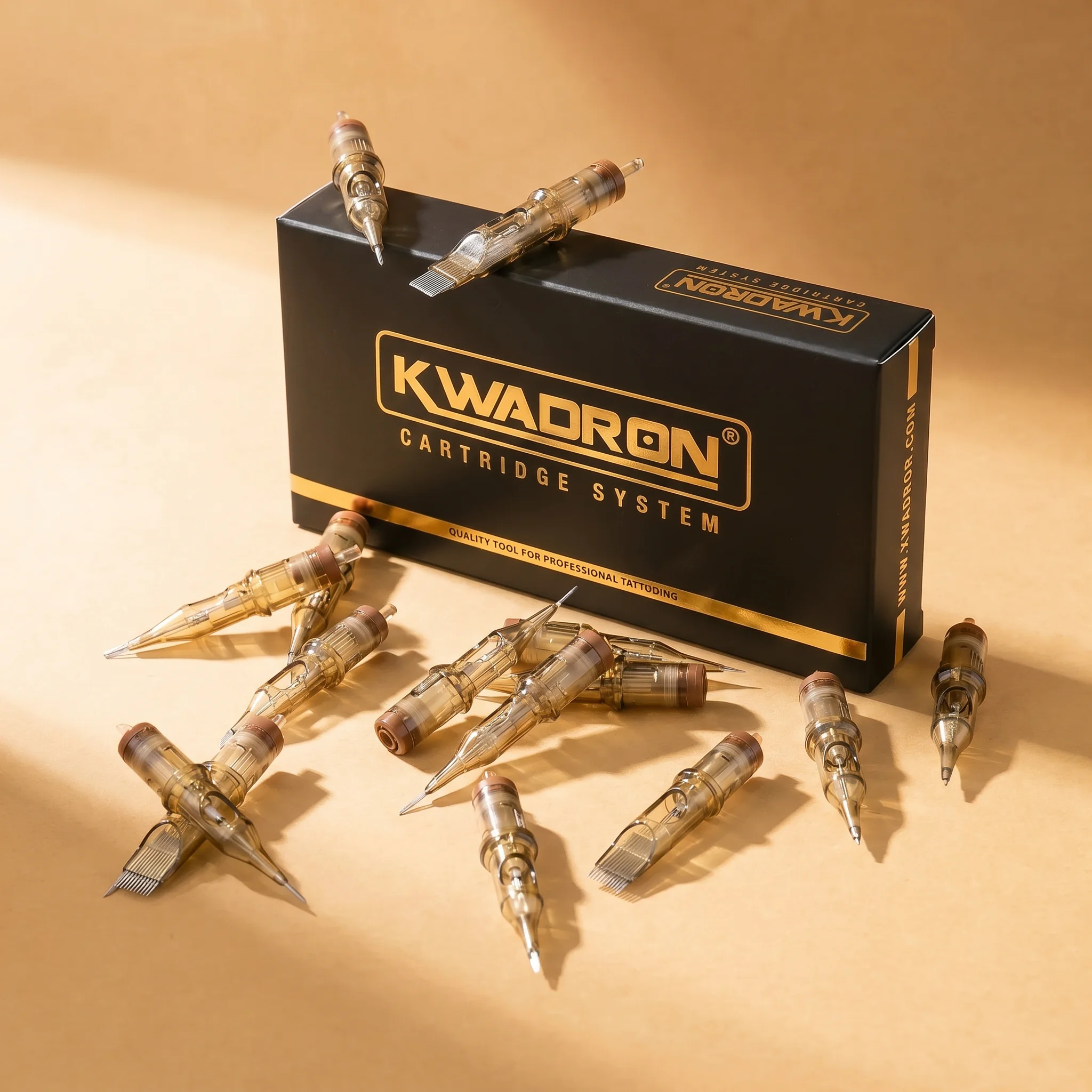 KWADRON® Round Shader Long Taper Cartridges
